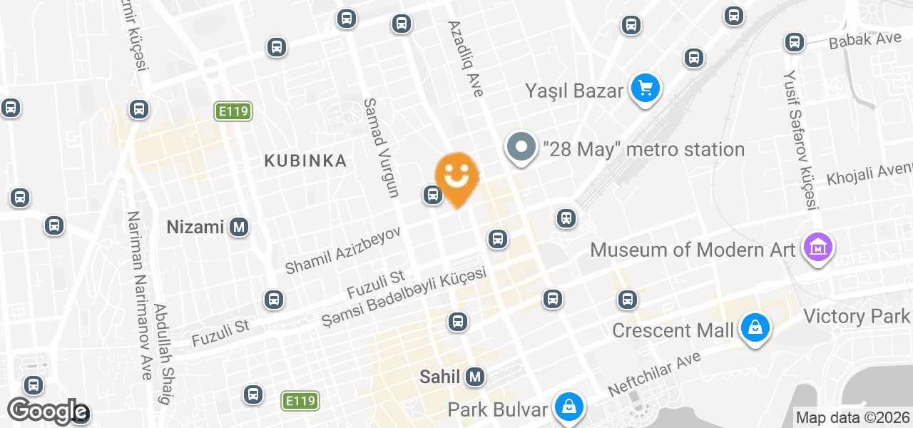 eManat ödəmə xidməti (Bakı)
