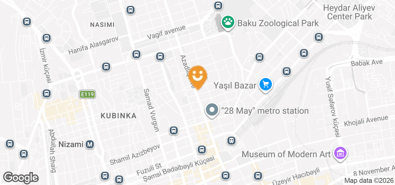 eManat ödəmə xidməti (Bakı)