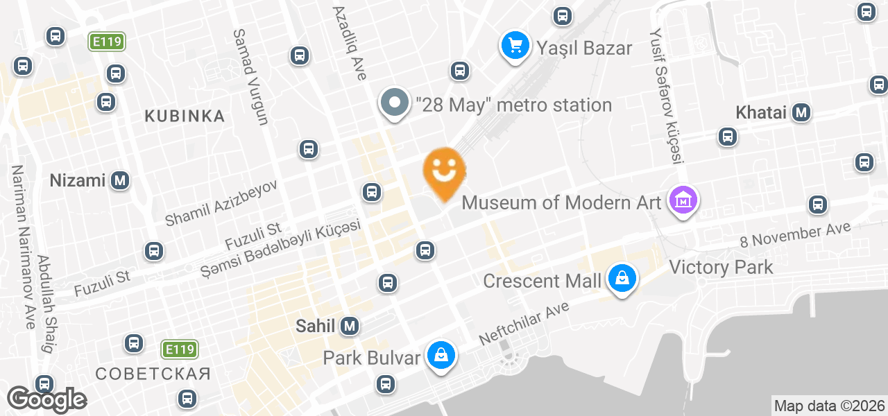 eManat payment service (Baku)