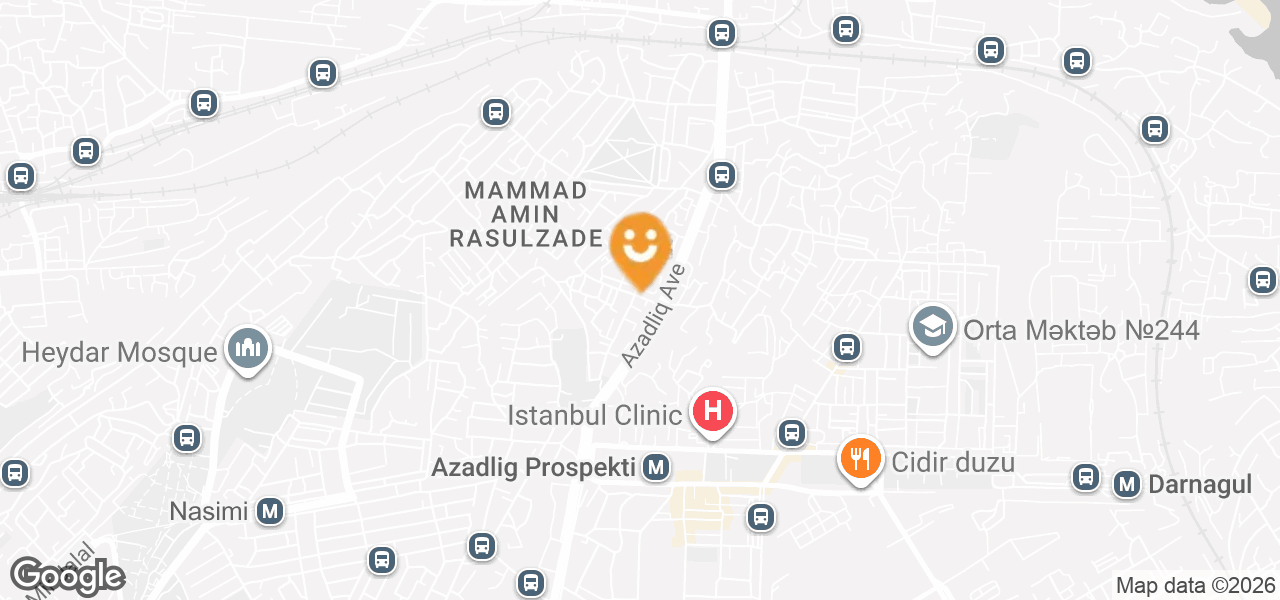 eManat ödəmə xidməti (Bakı)