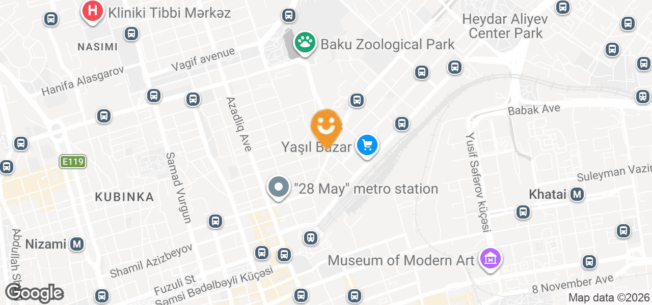 Avtomobil çexolları mağazası (Bakı)