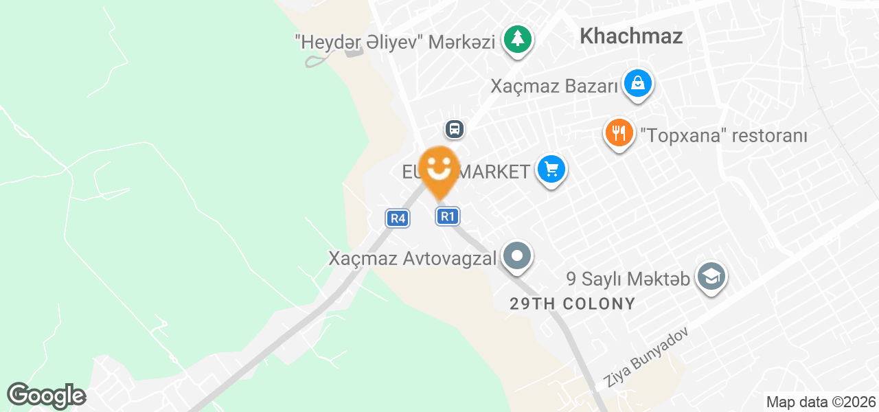 Mersedes-Benz avtoehtiyat hissələri mağazası (Xaçmaz)