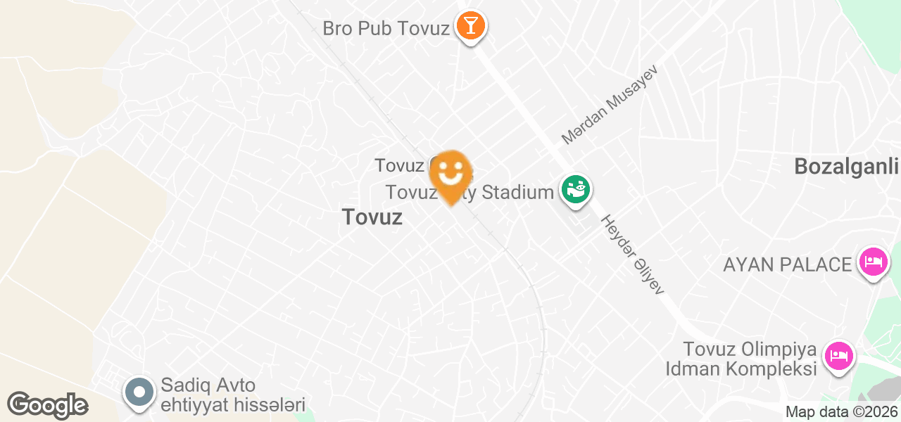 Azərbaycan Beynəlxalq Bankı ASC-nin bankomatı (Tovuz)