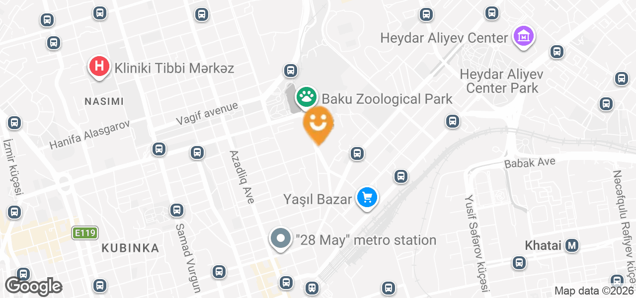 Azərbaycan Beynəlxalq Bankı ASC-nin bankomatı (Bakı)