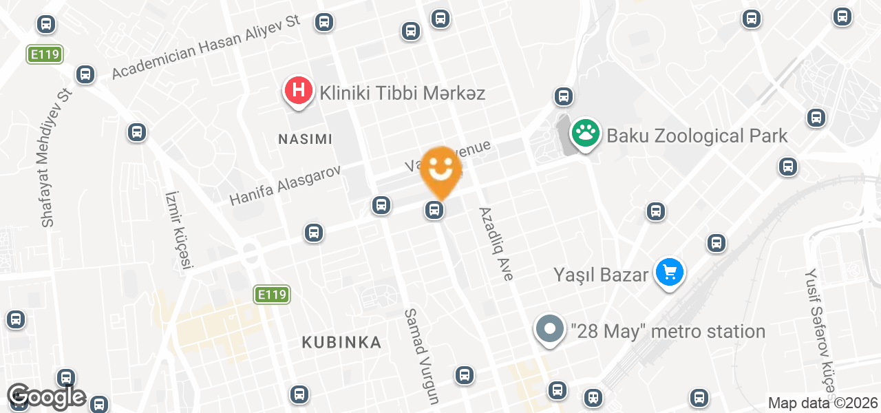 Azərbaycan Beynəlxalq Bankı ASC-nin bankomatı (Bakı)