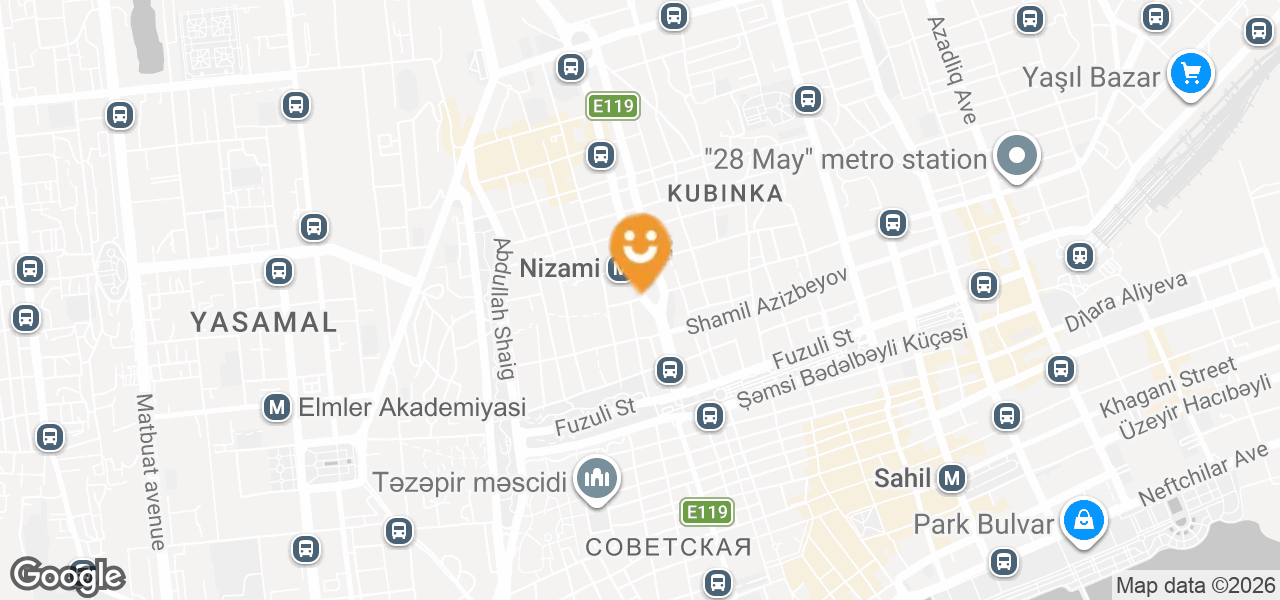 Bank of Baku ASC-nin bankomatı