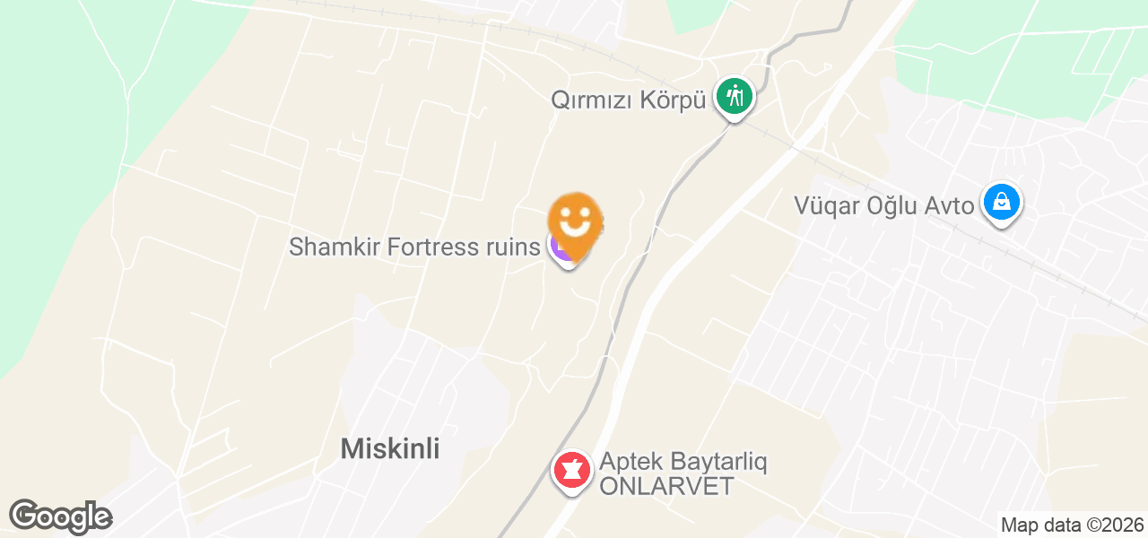 Развалины средневекового города (Шамкир)